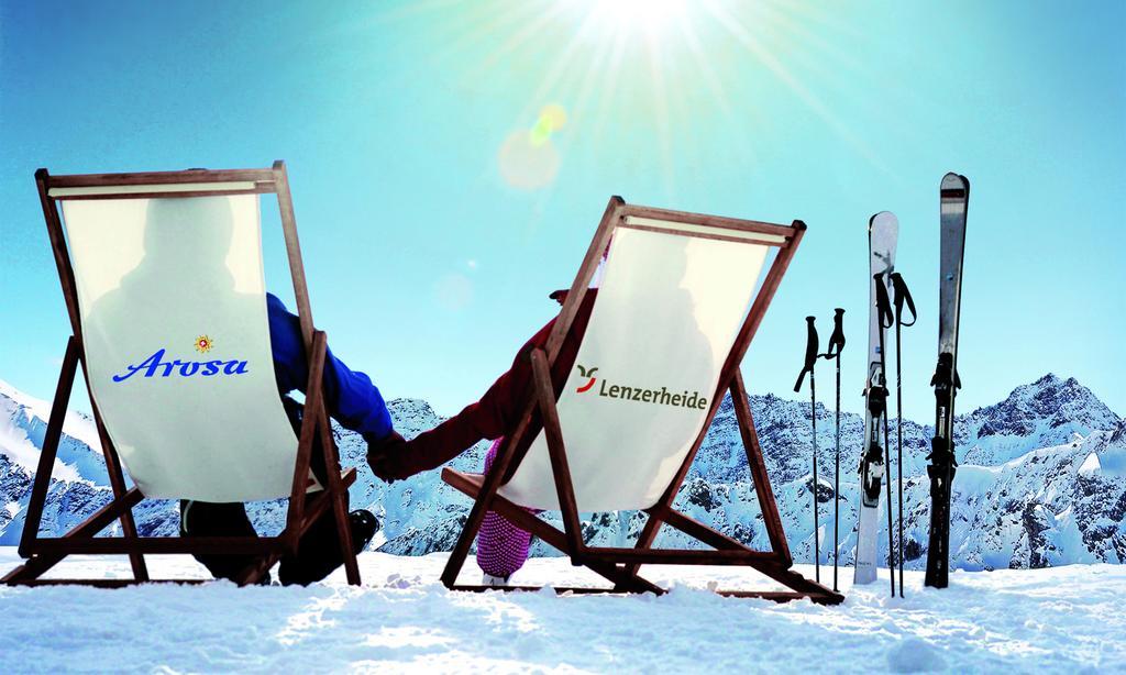 Posthotel Holiday Villa Arosa Eksteriør bilde